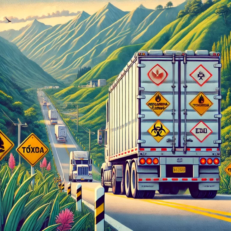 Gestión del Riesgo en el Transporte de Mercancías Peligrosas en Colombia: Normativa y Avances